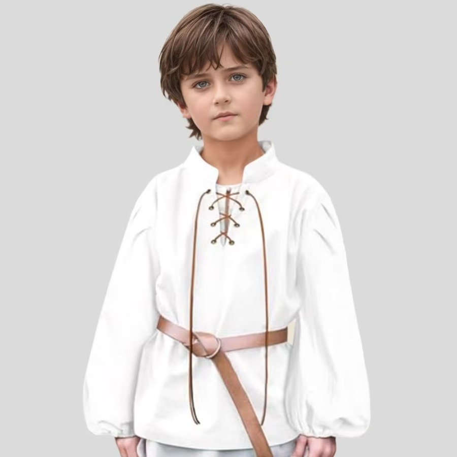 Shirts - Camisa Pirata Medieval para Niños, Camisa