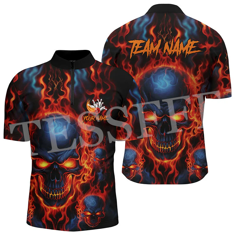 Custom Name Strike Bowling Fla - Short Sleeve Bowling Shirt Retro reseña y precio