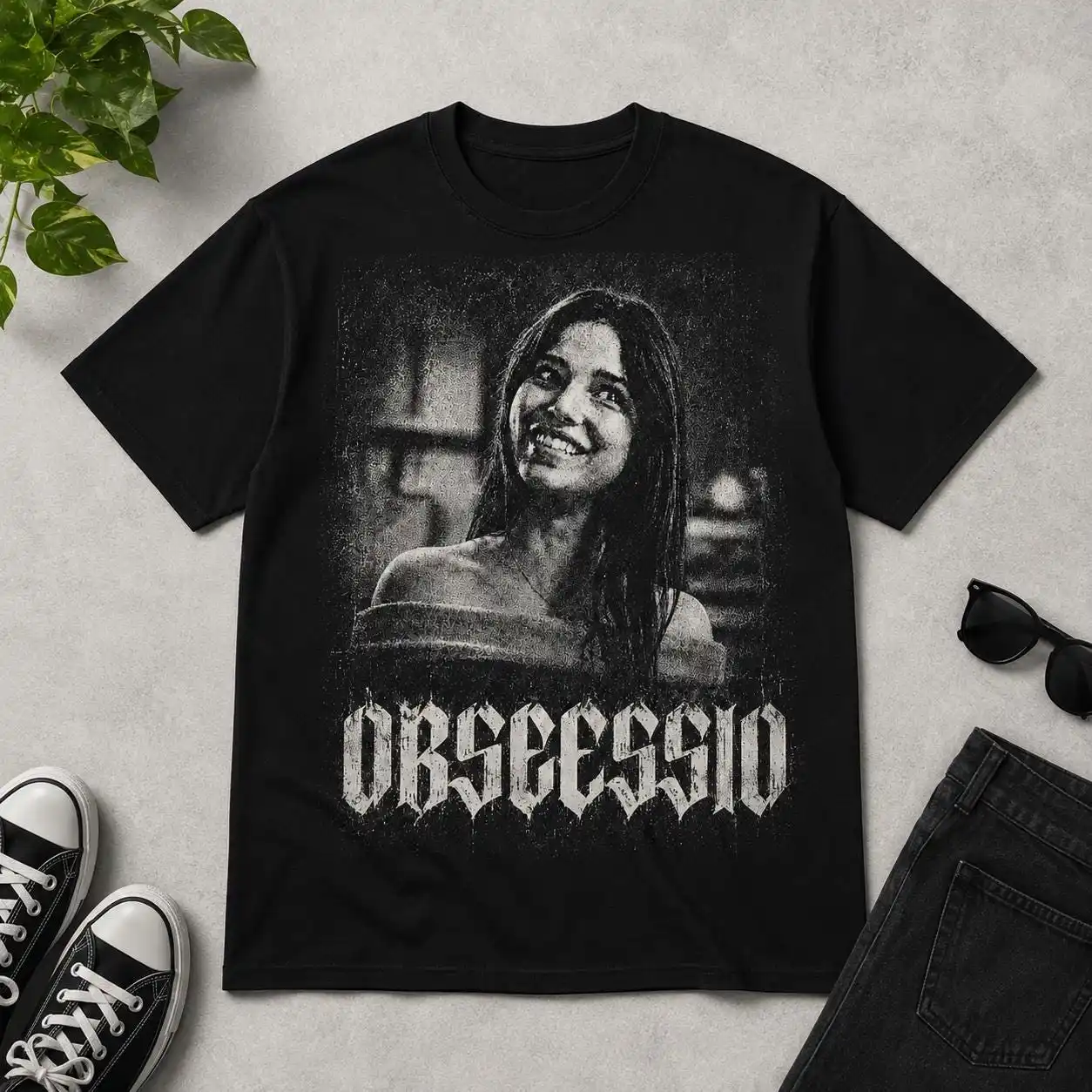 Camiseta Vintage Obsession con - Acid Wash Vintage Graphic T Shirt reseña y precio