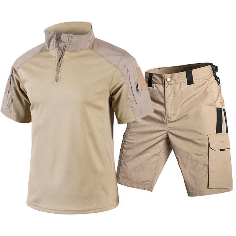 Conjunto de camiseta de manga  - Tactical Military Shirt Cargo reseña y precio
