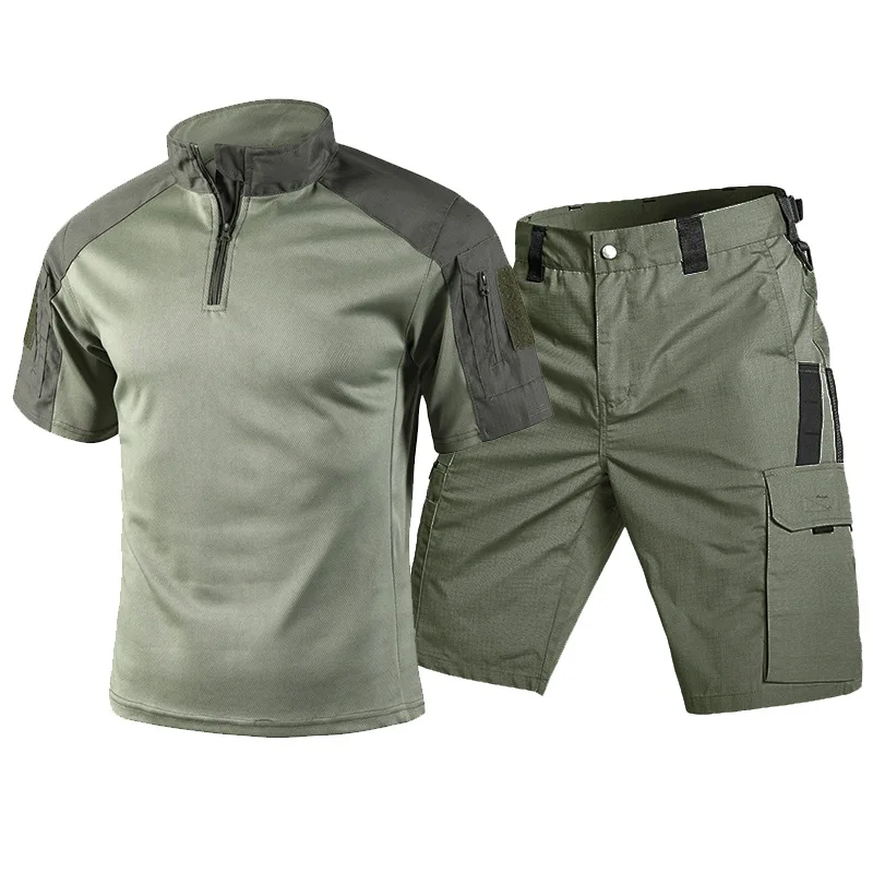 Conjunto de camiseta de manga  - Tactical Military Shirt Cargo reseña y precio